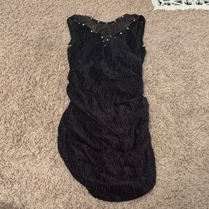 Elegant Black Sleeveless Dress